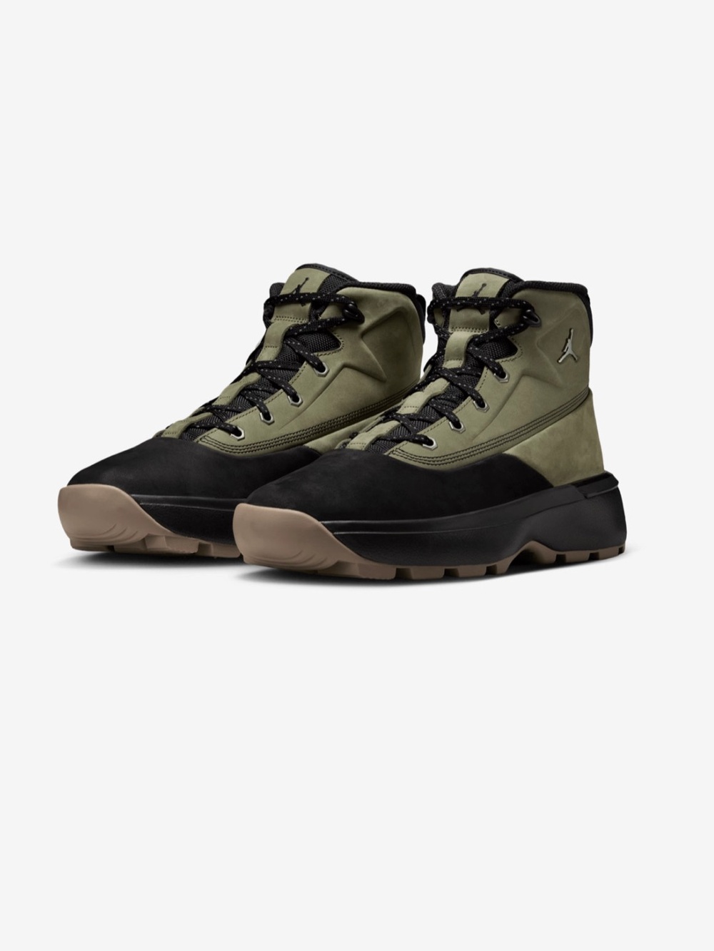 Jordan Men's Olive, Black & Tan Hiking Boot